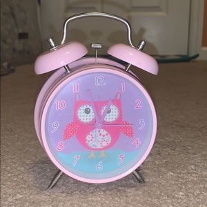 Owl alarm clock. Brand new.